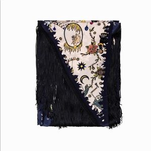 NWOT Zadig & Voltaire tie-style scarf 100% silk